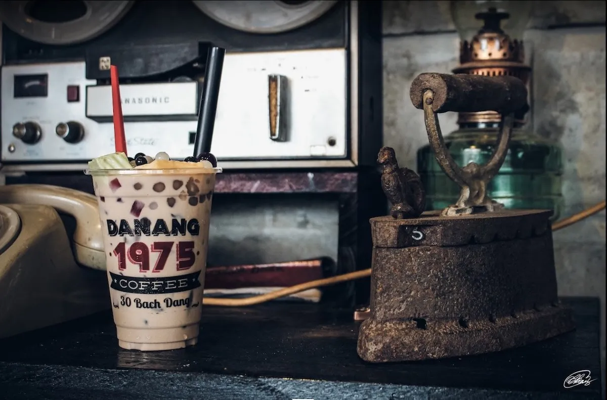 Một thoáng xưa cũ thời ông bà anh tại Danang 1975 Café