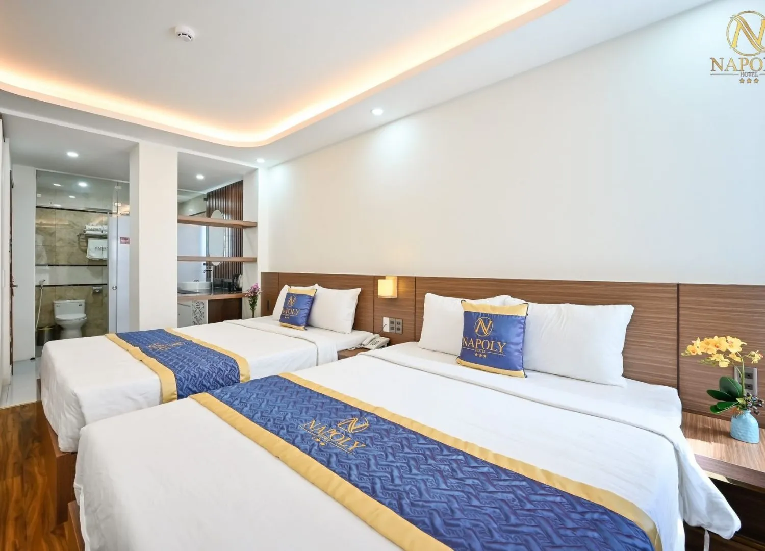 Napoly Hotel, vẻ đẹp tinh khiết hài hòa cùng kiến trúc hiện đại