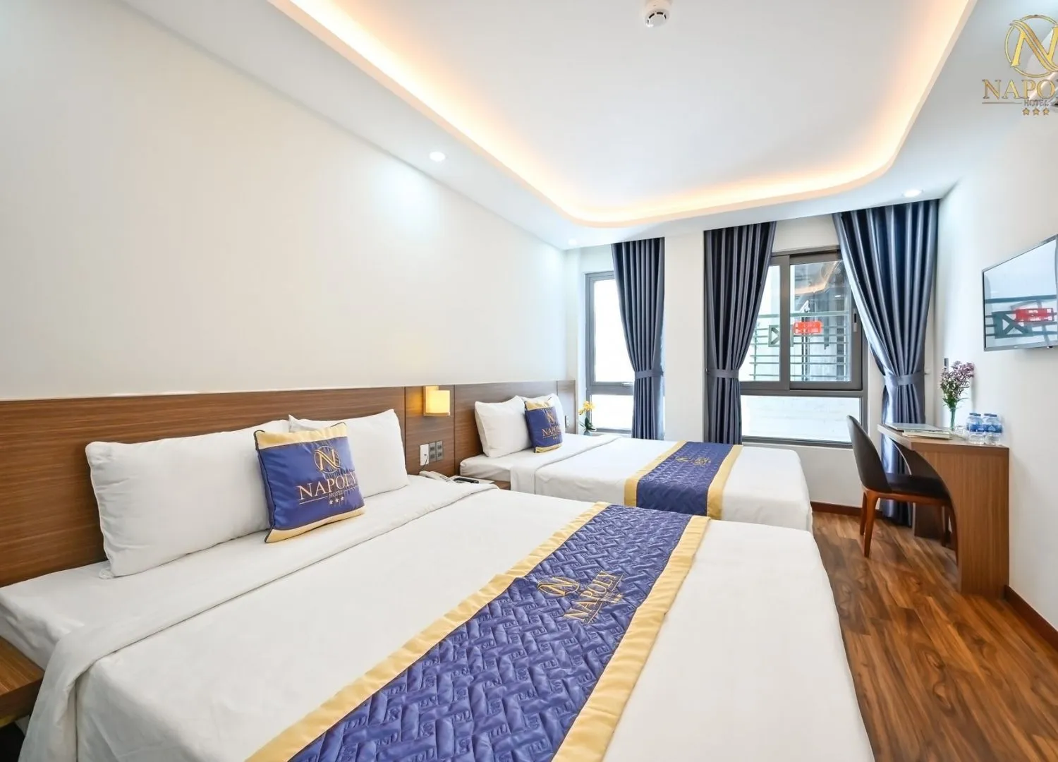 Napoly Hotel, vẻ đẹp tinh khiết hài hòa cùng kiến trúc hiện đại