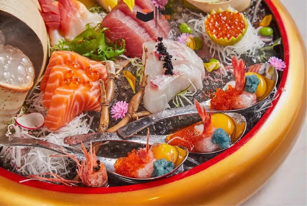 No nê ngay với thực đơn +200 món ngon hấp dẫn tại Hadu Sushi