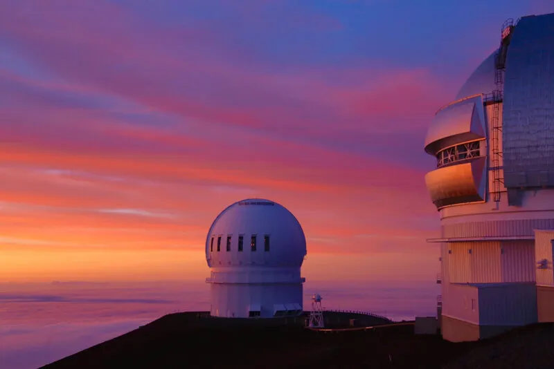 Núi lửa Mauna Kea nơi lạc giữa bầu trời đầy sao ở Hawaii