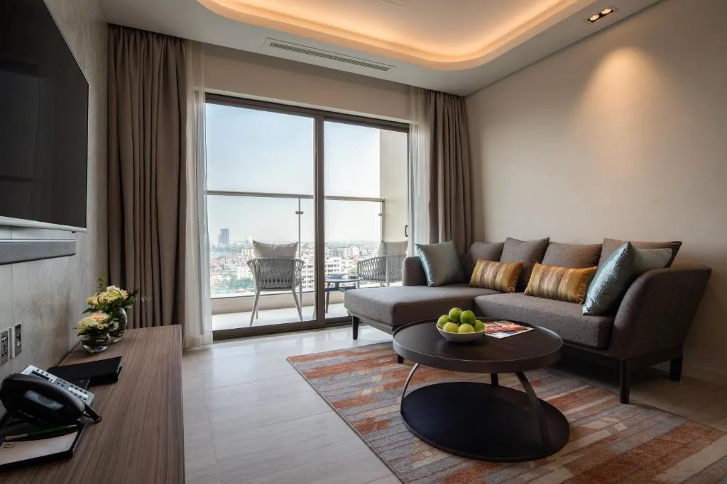 Oakwood Residence Hanoi, điểm lưu trú hiện đại nhưng bình yên bên hồ Tây