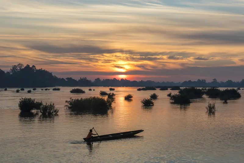 Quần đảo Si Phan Don Lào nơi sống chậm lý tưởng bên dòng sông Mekong