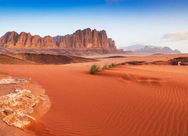 Sa mạc Wadi Rum, thung lũng ánh trăng với vẻ đẹp siêu thực