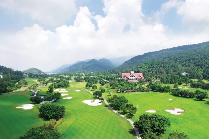 Sân golf Tam Đảo nơi không gian xanh trải dài bất tận