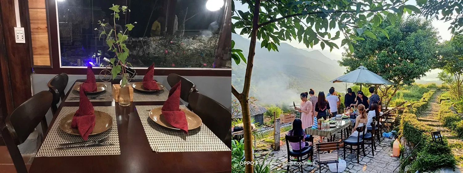 Sapa Eco Villas & Spa – Khu nghỉ dưỡng giữa thiên nhiên Sapa xanh mát được tổ chức tiệc BBQ