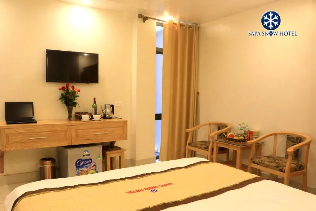 Sapa Snow Hotel – Khám phá không gian khách sạn 3 sao ngay trung tâm Sapa giá siêu yêu