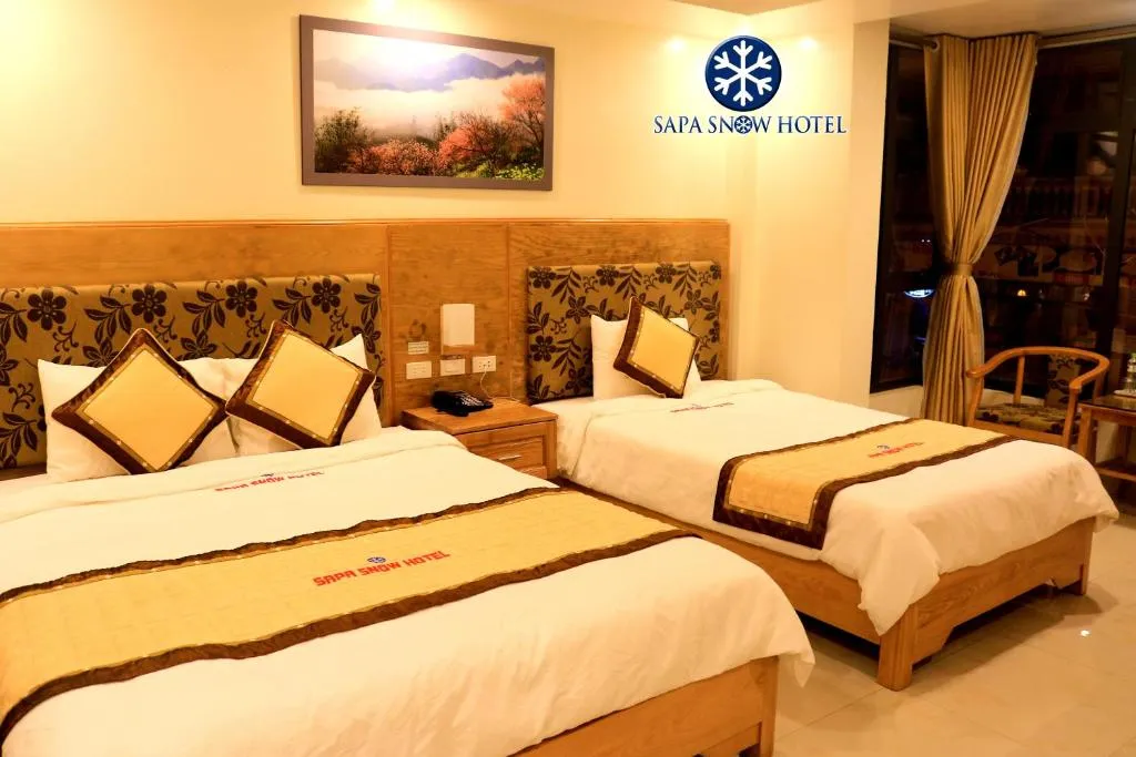 Sapa Snow Hotel – Khám phá không gian khách sạn 3 sao ngay trung tâm Sapa giá siêu yêu