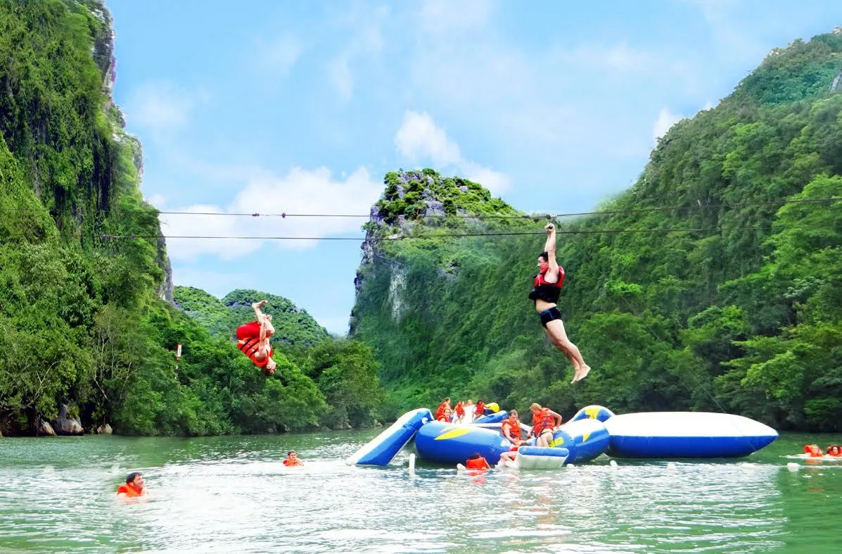 Tất tần tật trải nghiệm zipline Sông Chày Hang Tối Quảng Bình