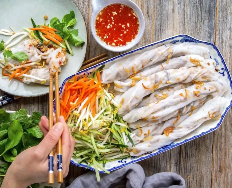 Thưởng thức bánh mướt Nghệ An hấp dẫn, thơm ngon nức tiếng