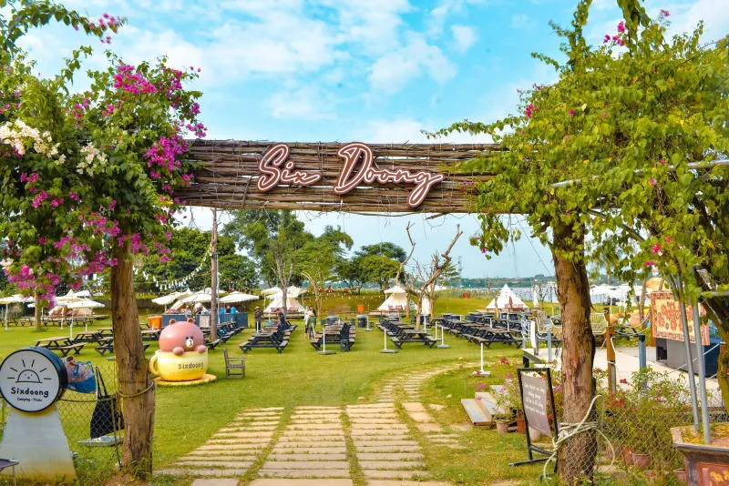 Trải nghiệm cà phê cắm trại Sixdoong Cafe Camping độc đáo