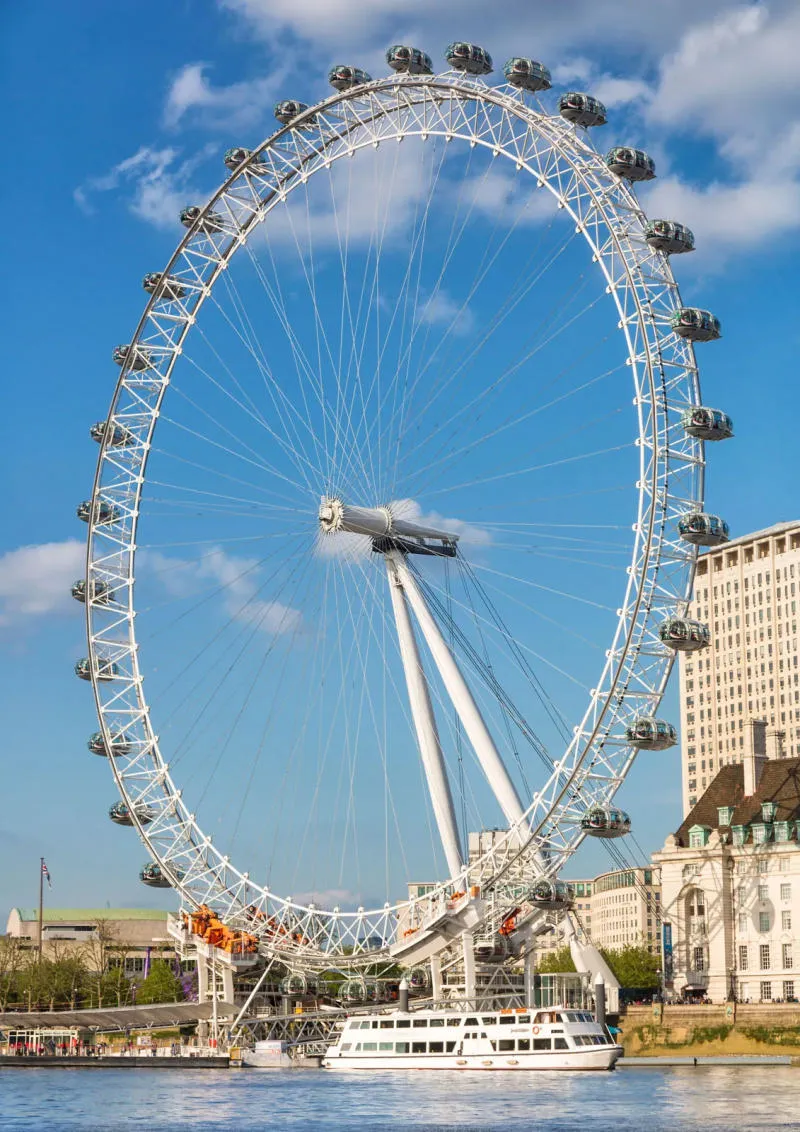 Trải nghiệm vòng quay London Eye đầy kỳ thú tại đất nước Anh