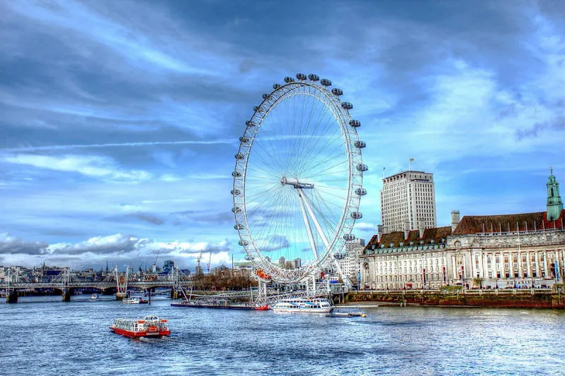 Trải nghiệm vòng quay London Eye đầy kỳ thú tại đất nước Anh