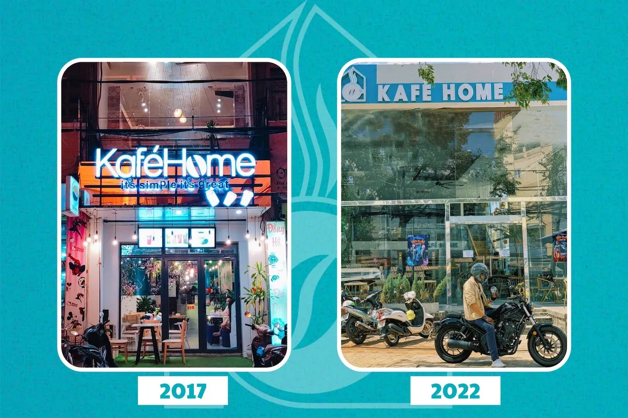 Tràn đầy năng lượng với không gian đặc sắc, ấn tượng tại Kafé Home