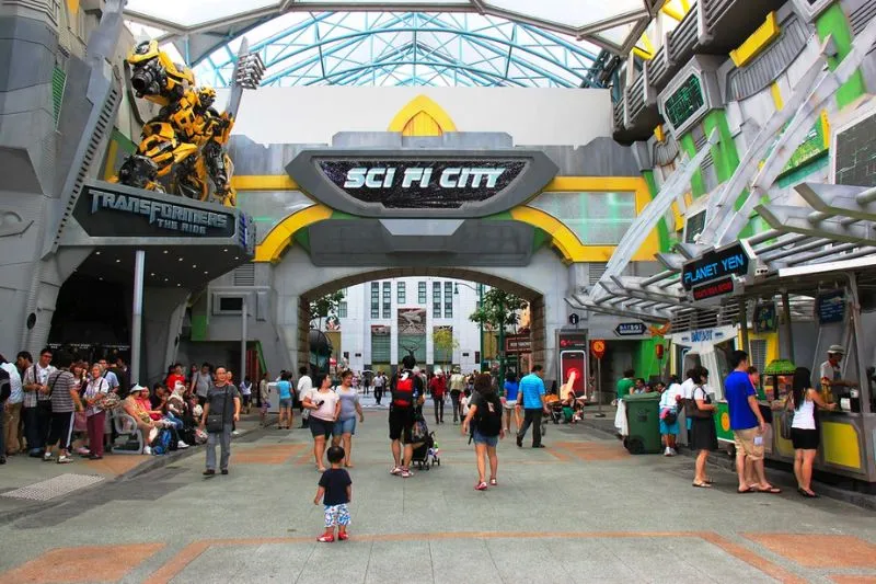 Universal Studios Singapore, thiên đường của tín đồ phim ảnh