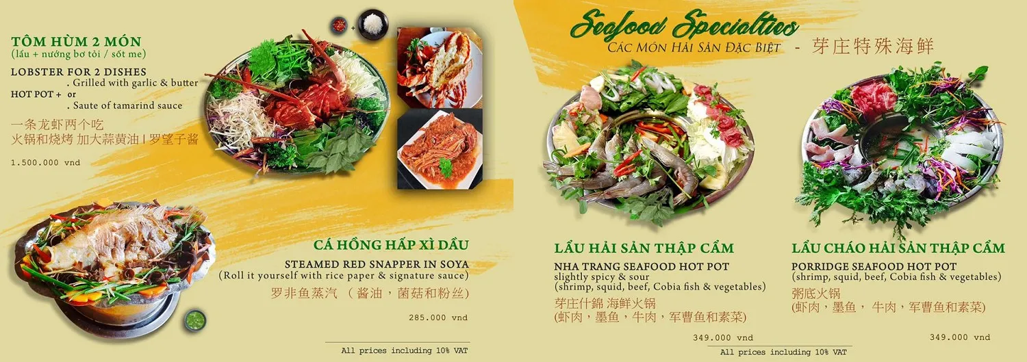 Yến’s Restaurant Nha Trang – Khơi gợi kỷ niệm một thời thơ ấu ùa về của bữa ăn gia đình